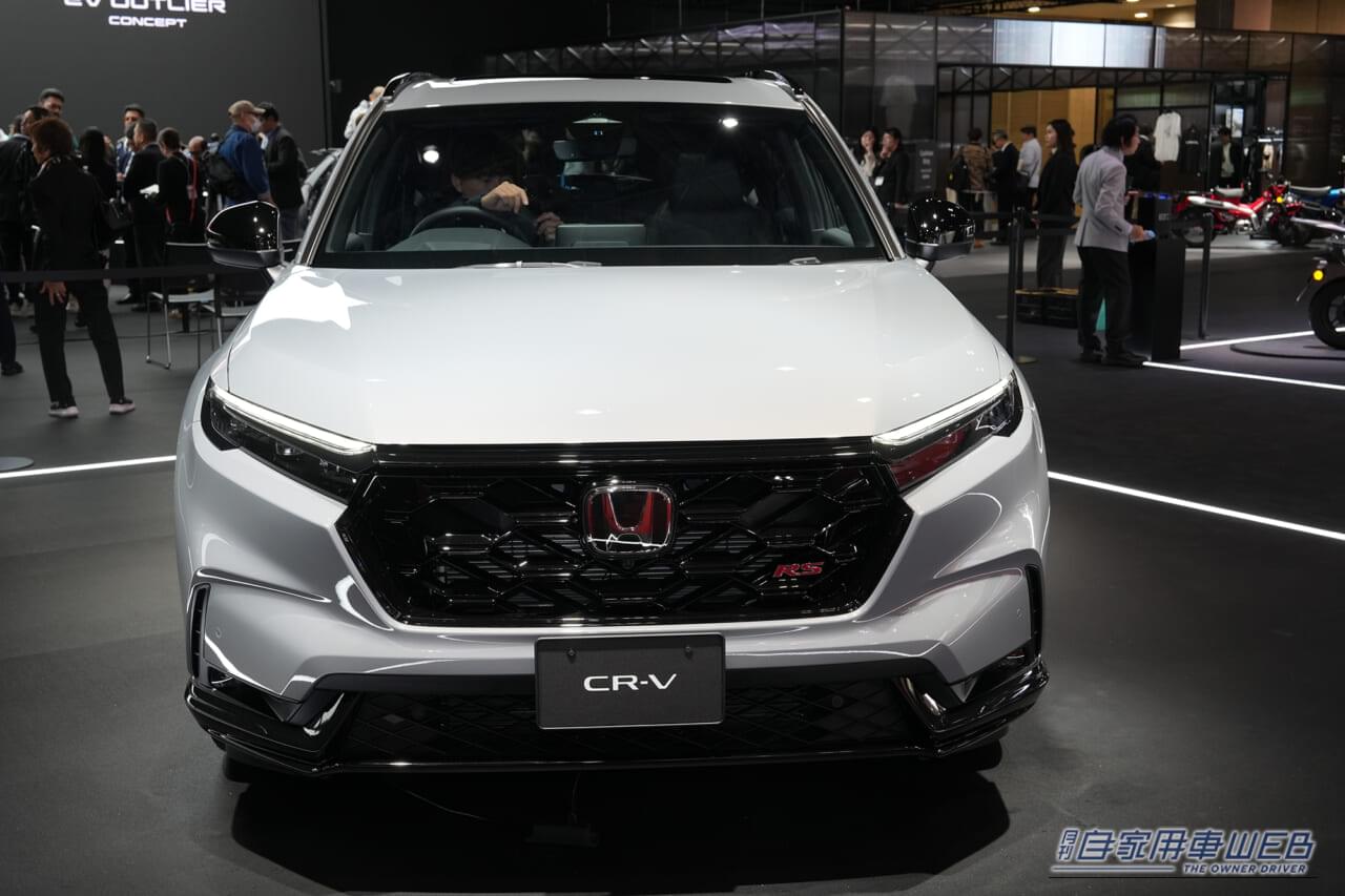 ｜ホンダCR-V、本格復活へ。 ブラック加飾の上級モデル日本初公開「日本専用モデルが今冬上陸へ】