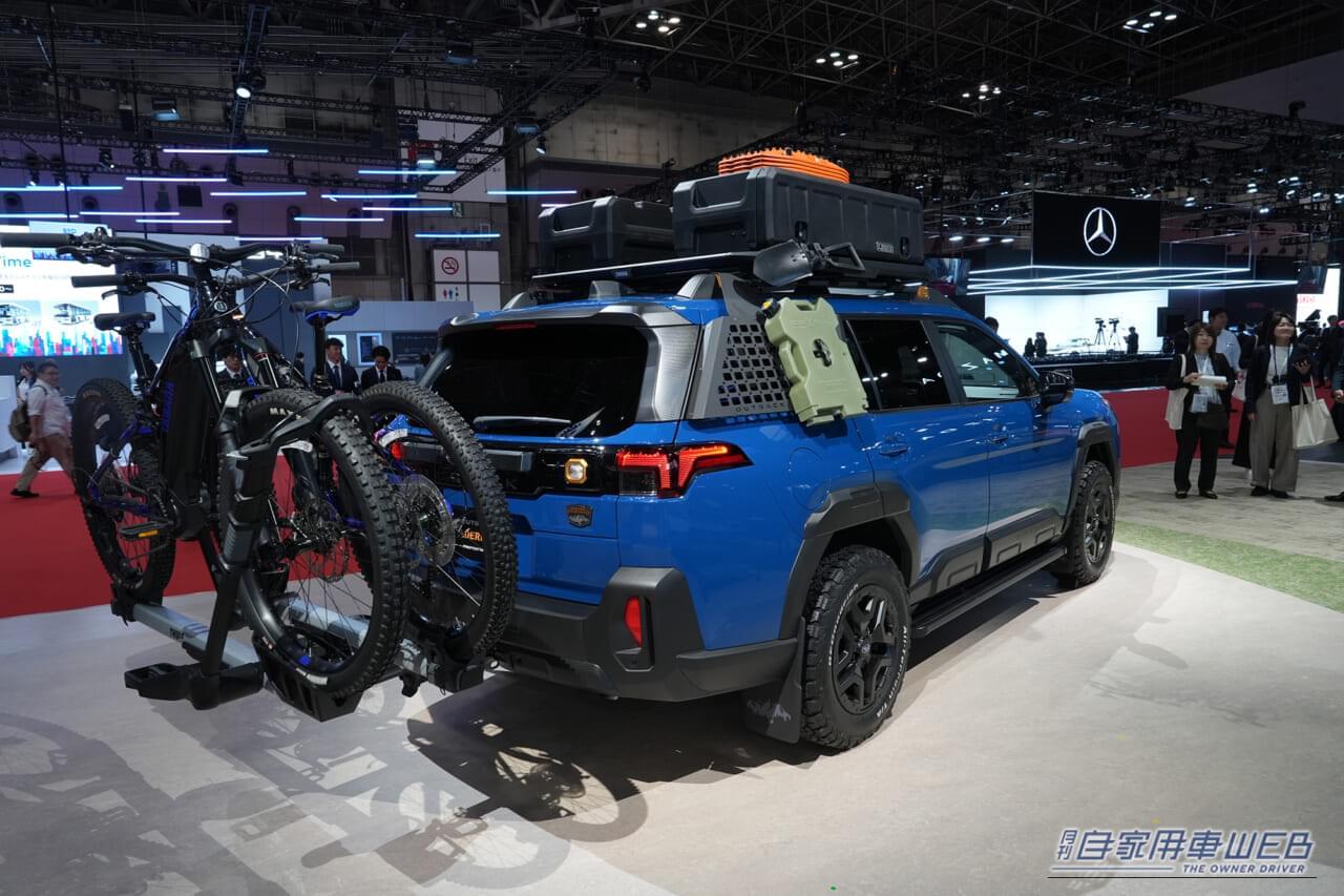 ｜導入されたら、絶対に人気が出るのに…。フォレスター「ウイルダネス」が、JMSに降臨中。