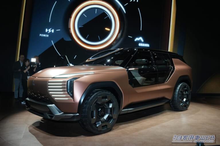 グランピングも楽しめちゃう!?　独立トレーラー付き！新感覚コンセプトカー登場「MITSUBISHI ELEVANCE Concept」