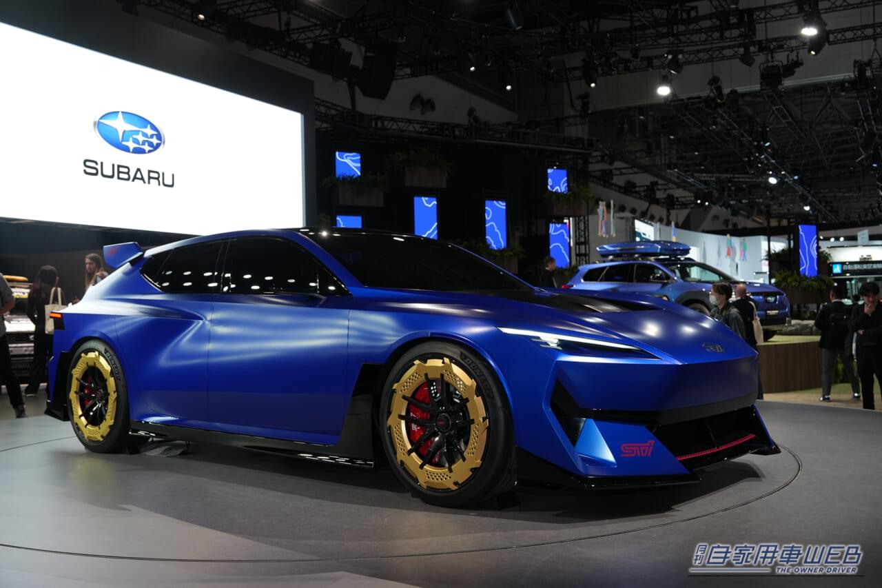 |次期レヴォーグのシルエット!? スバル新時代を切り拓く「Performance E-STI concept」が、素直にカッコいい件