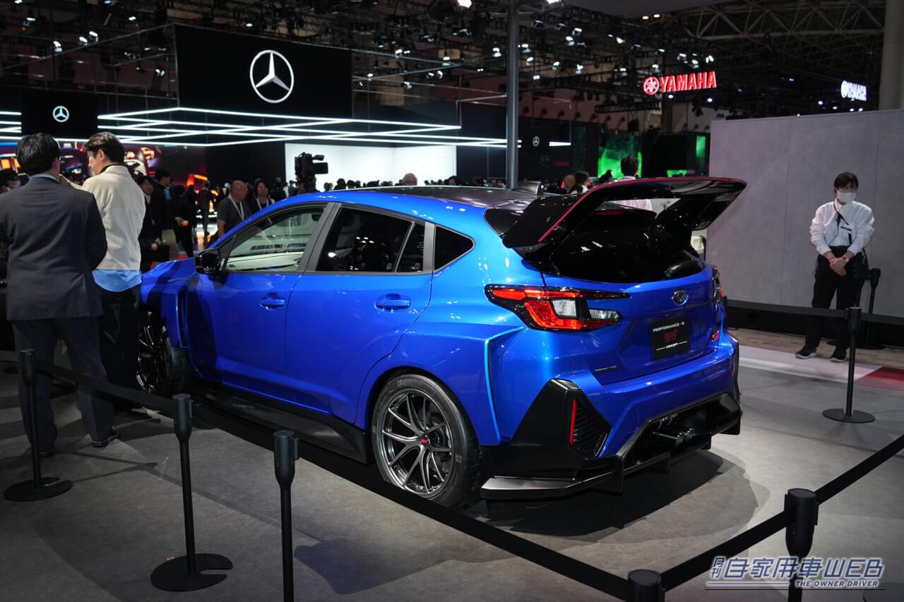 |スバル新戦略!「手頃な高性能」内燃機スポーツ B-STI conceptをJMSで発表