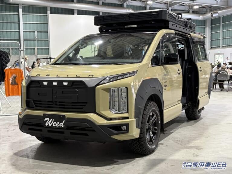 Weedがカスタムした、三菱自動車のデリカD:5｜「えっ…そこがスライドするの？」収納力がヤバい！ アイデア満載のプロの釣り師のカスタムカーを紹介！［三菱自動車 デリカD:5］