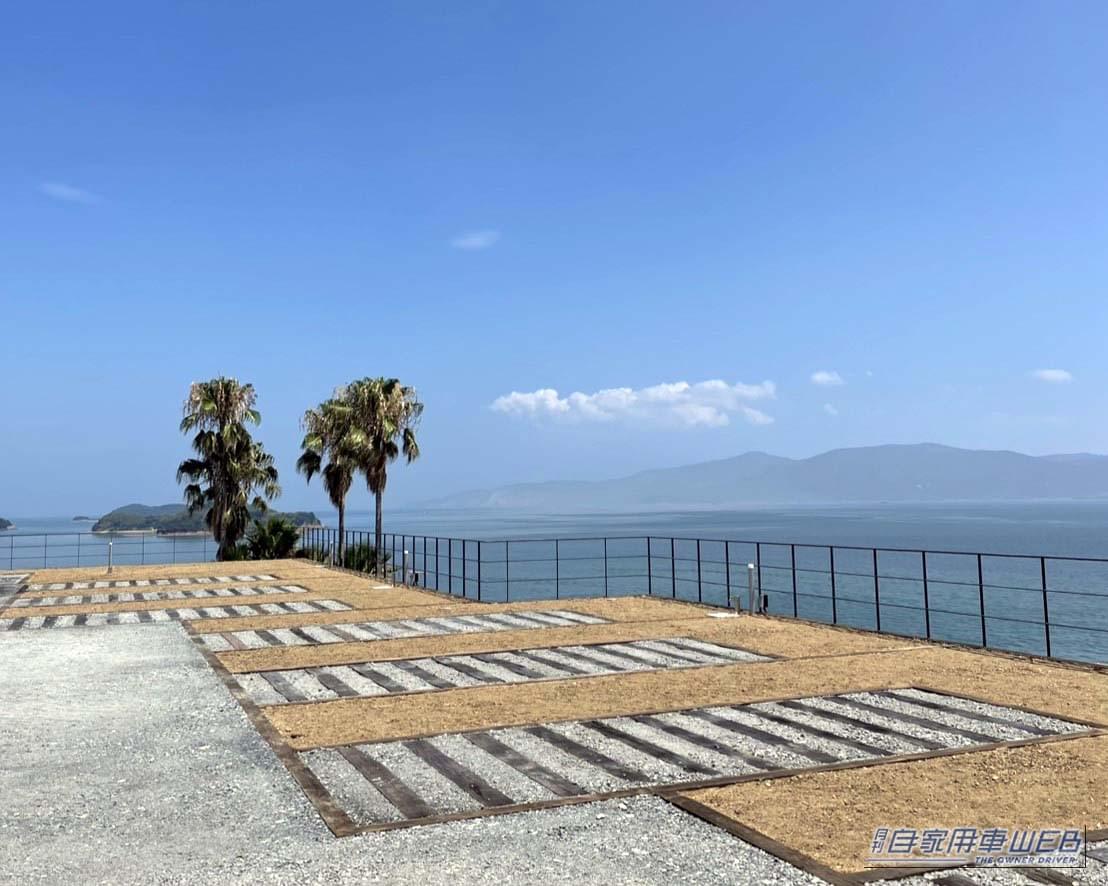 |車中泊旅行にオススメ! 快適に、そして安全に楽しめる「RVパーク」最新情報 【 岡山県瀬戸内市・ RVパーク 海星の丘 】