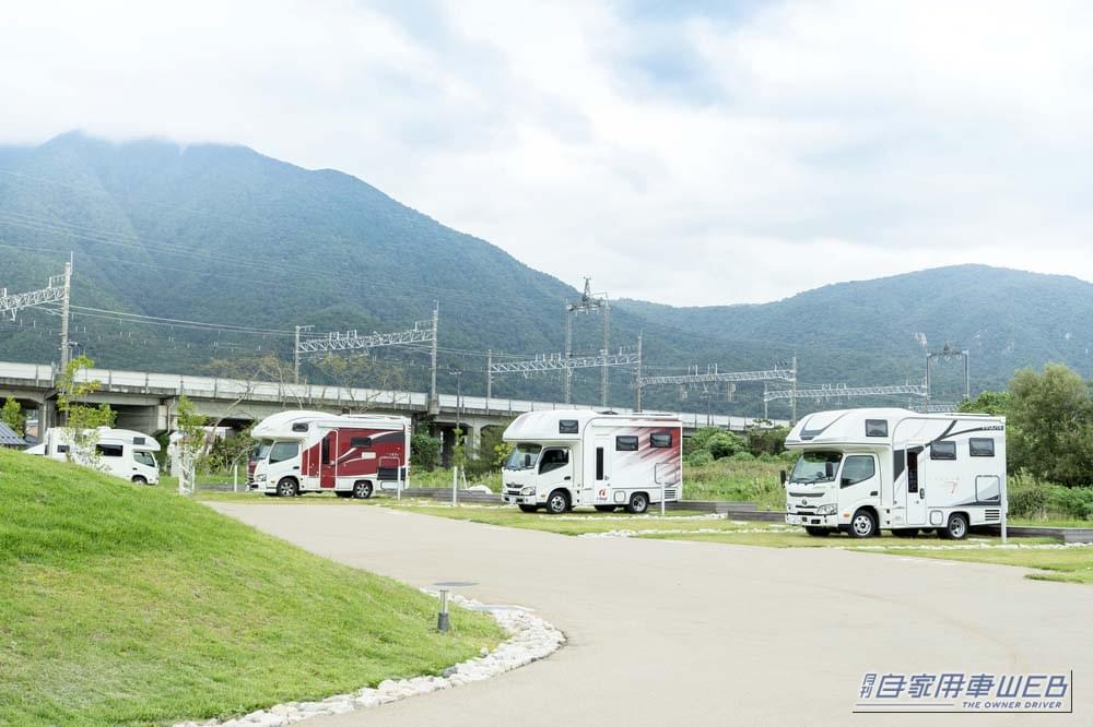 |車中泊旅行にオススメ! 快適に、そして安全に楽しめる「RVパーク」最新情報 【 滋賀県大津市・ RVパーク 近江舞子トーンズ(OMI-MAIKO TONES) 】