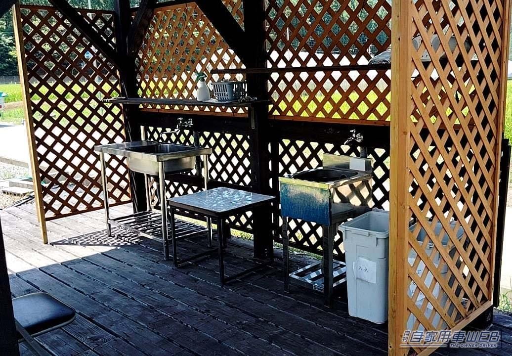 |車中泊旅行にオススメ! 快適に、そして安全に楽しめる「RVパーク」最新情報 【 京都府南丹市・ RVパーク アマンズガーデン直営BBQ場】