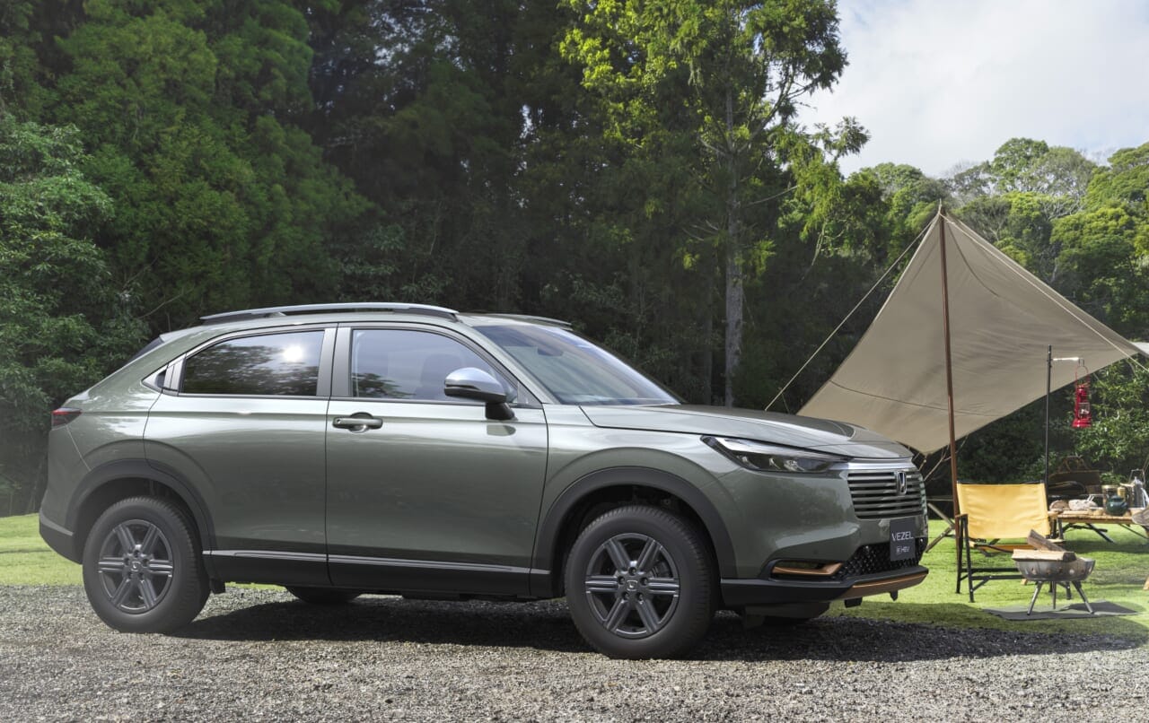 人気のコンパクトSUV、ホンダ「VEZEL」が一部改良