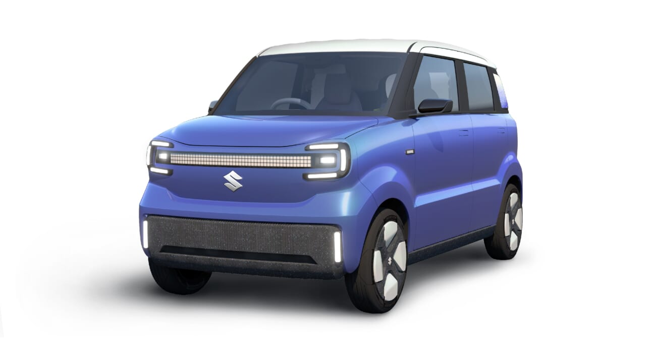2026年市販予定の軽EVコンセプトをお披露目！スズキ、「ジャパンモビリティショー2025」出展概要を発表