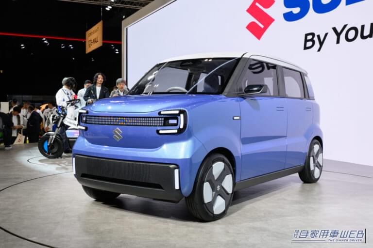 スズキらしさ満開。愛着が湧く、新世代の軽EVを初披露。【市販化も公言済みの電動モデル、まもなく正式デビューへ】