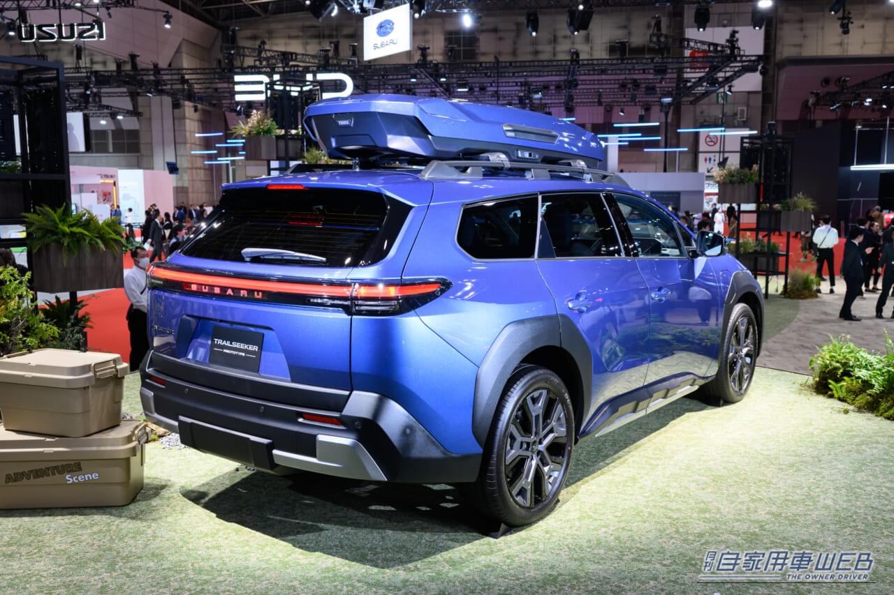 ｜スバル、BEV第2弾「トレイルシーカー」日本初公開【国内導入は2026年春頃を予定】