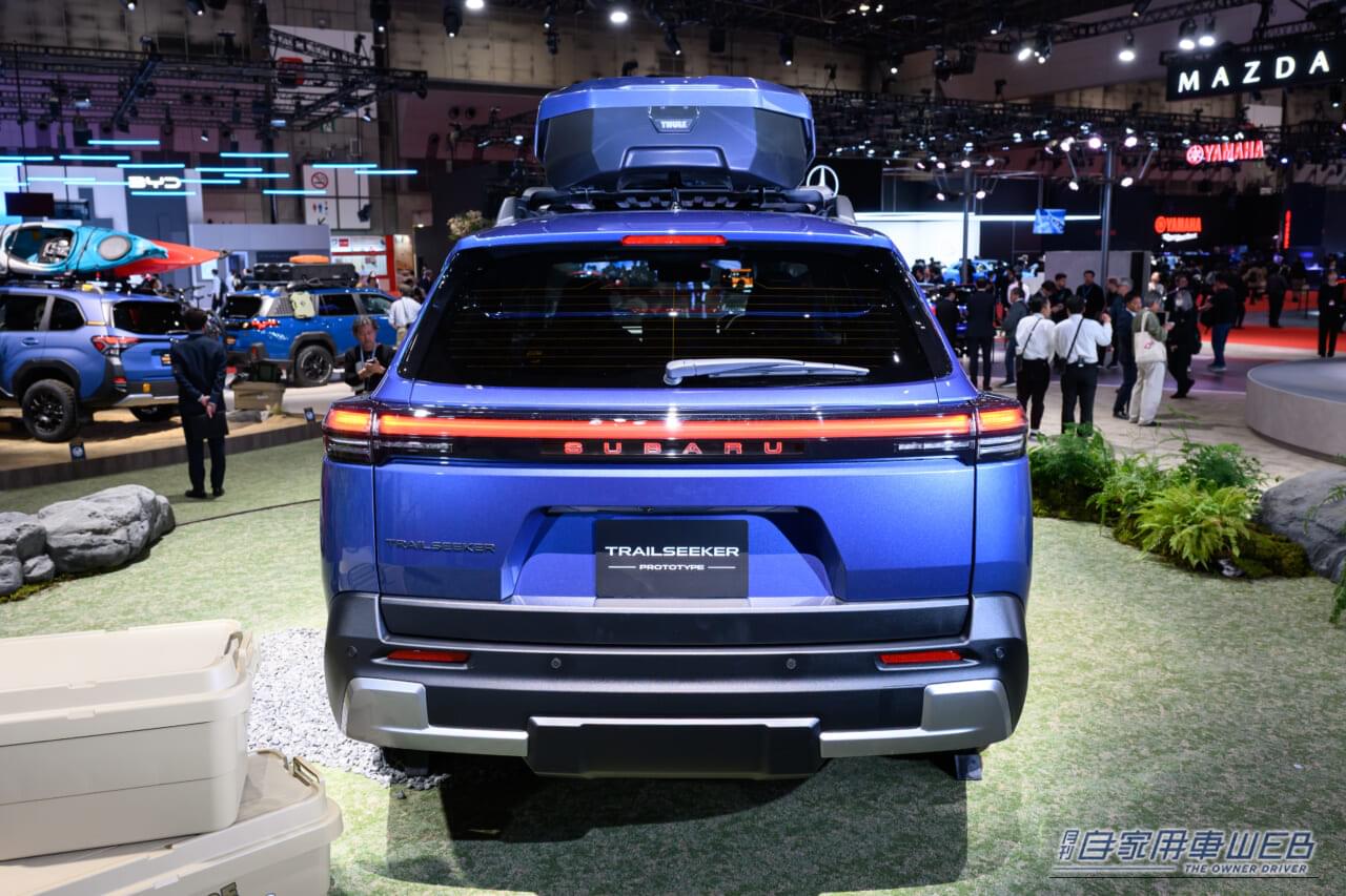 |スバル、BEV第2弾「トレイルシーカー」日本初公開【国内導入は2026年春頃を予定】