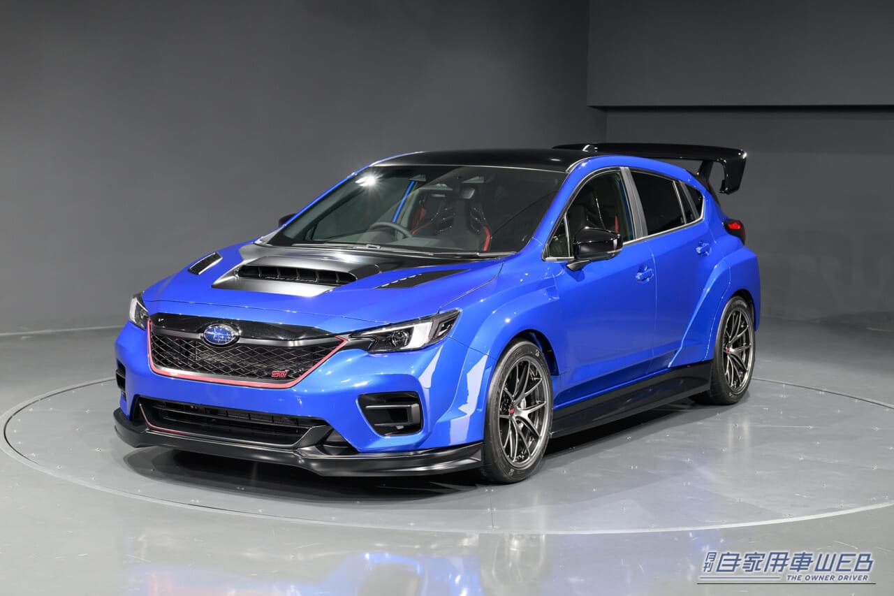 |スバル新戦略!「手頃な高性能」内燃機スポーツ B-STI conceptをJMSで発表