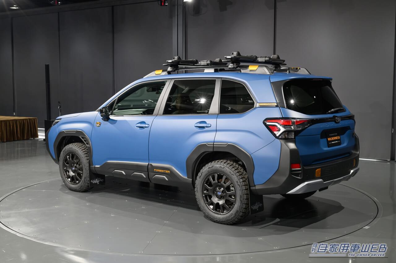 |導入されたら、絶対に人気が出るのに…。フォレスター「ウイルダネス」が、JMSに降臨中。