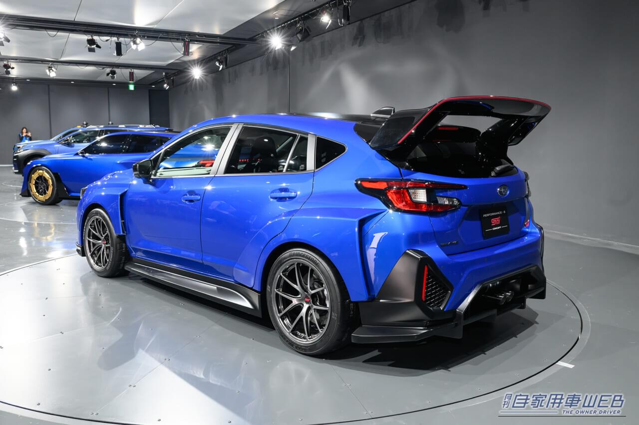 |スバル新戦略!「手頃な高性能」内燃機スポーツ B-STI conceptをJMSで発表