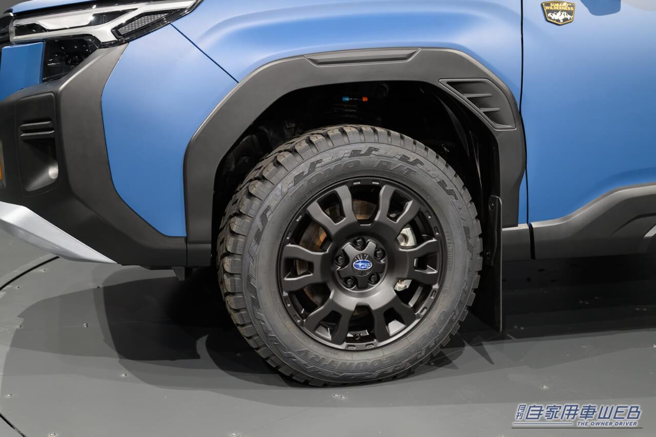 ｜導入されたら、絶対に人気が出るのに…。フォレスター「ウイルダネス」が、JMSに降臨中。