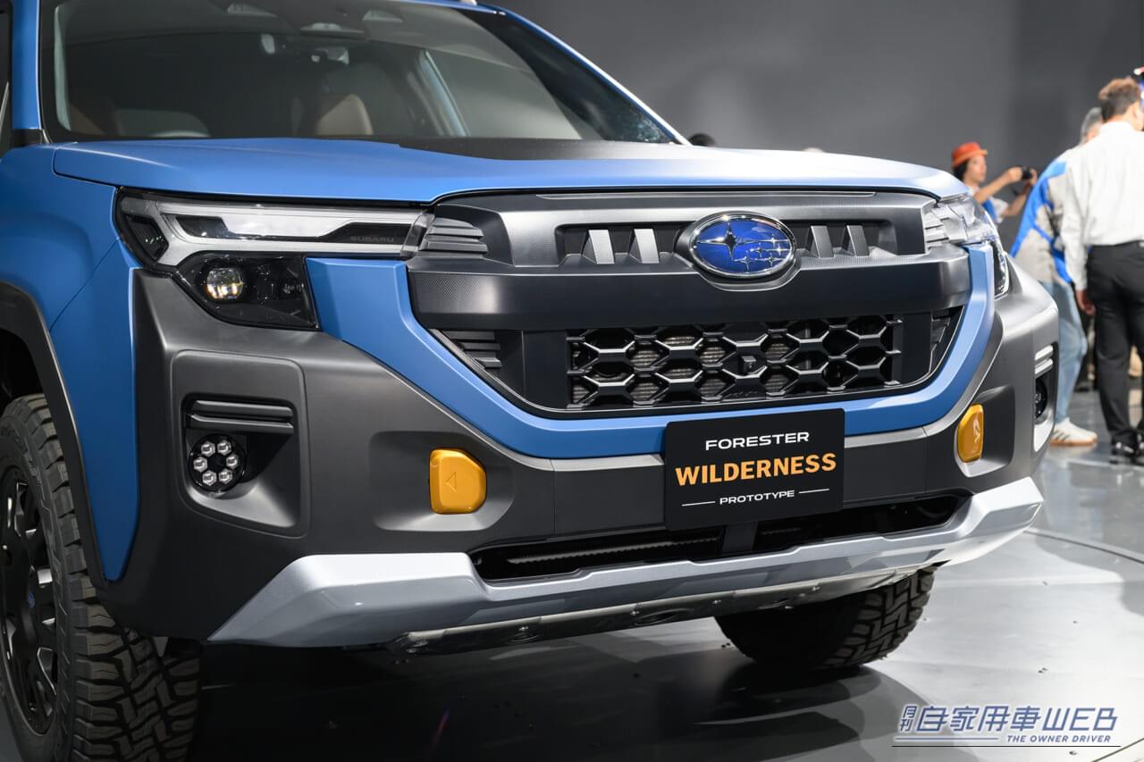 |導入されたら、絶対に人気が出るのに…。フォレスター「ウイルダネス」が、JMSに降臨中。