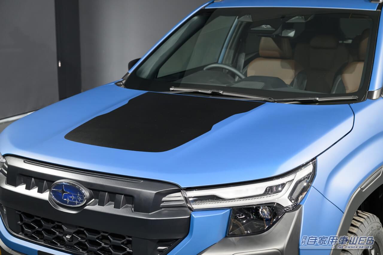 |導入されたら、絶対に人気が出るのに…。フォレスター「ウイルダネス」が、JMSに降臨中。