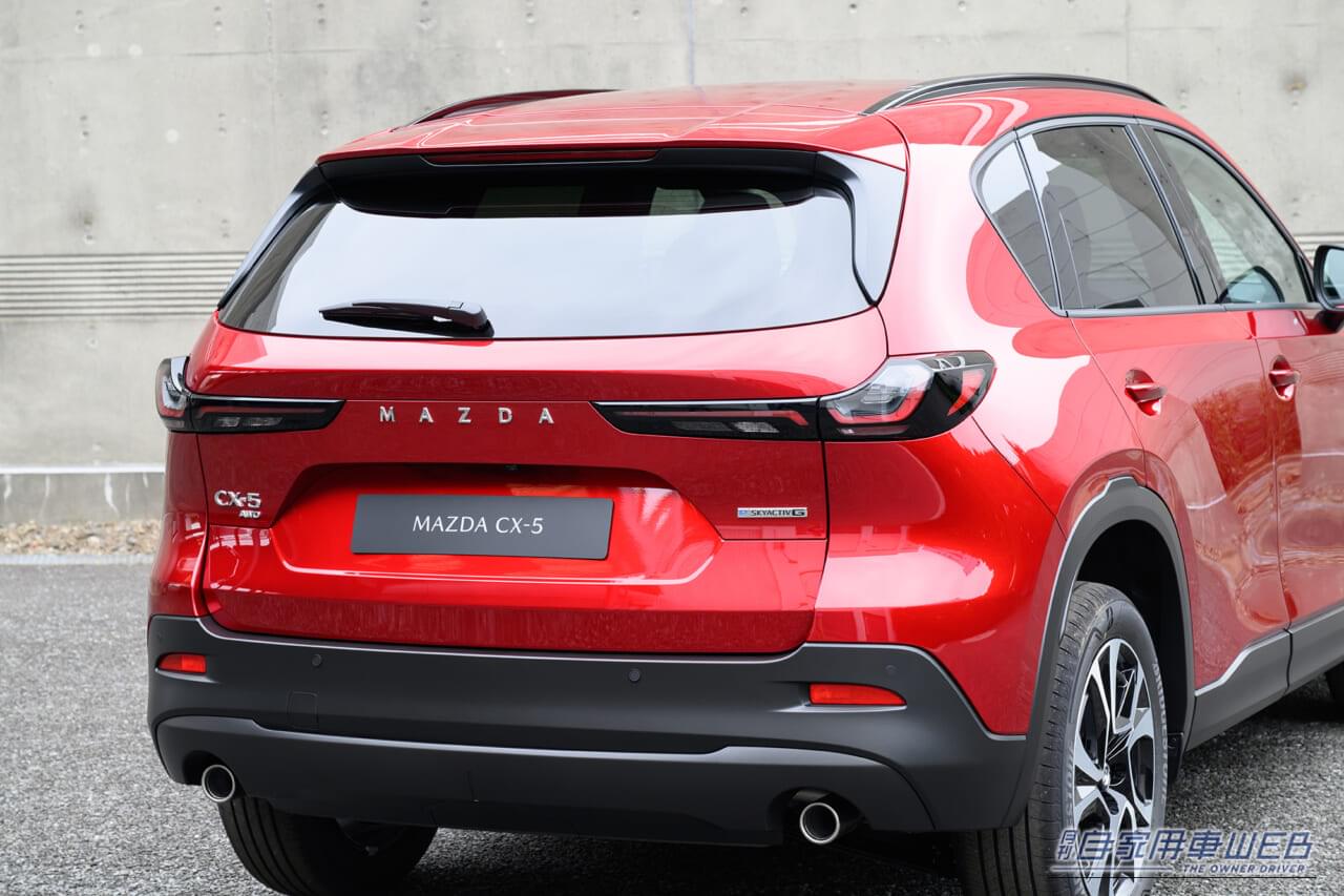 ｜マツダの大黒柱「CX-5」の新型が国内初披露。キープコンセプトに見えて中身は激変。「広さ」と「利便性」でも勝負できる万能モデルに