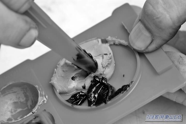 補修材、コンクエスト110(CQ-110)の調合|「あちゃ〜!やっちゃった…」こんなトラブルでも大丈夫。昔から利用されている対処法を紹介。「えっ?そんな方法があったんだ…」