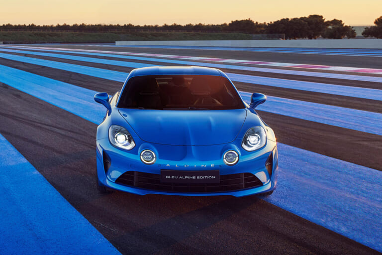  アルピーヌ、限定車「A110 BLEU ALPINE EDITION」受注開始 