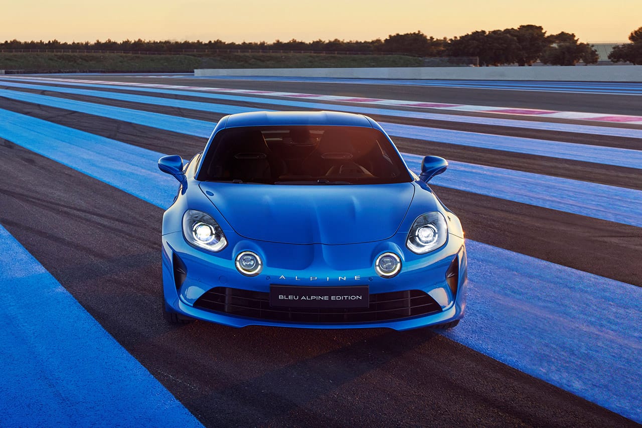  アルピーヌ、限定車「A110 BLEU ALPINE EDITION」受注開始 