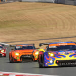 トップを行くCallaway Corvette C7 GT3-Rは新設されたST-USAクラスのマシン
