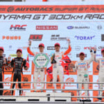 開幕戦岡山の表彰台はGRスープラ勢が独占した