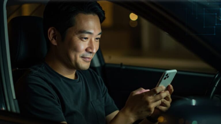 「挿すだけで愛車を…」手のひらサイズの黒い箱がデータ分析。35,901件の膨大なデータから答えを導き出す。