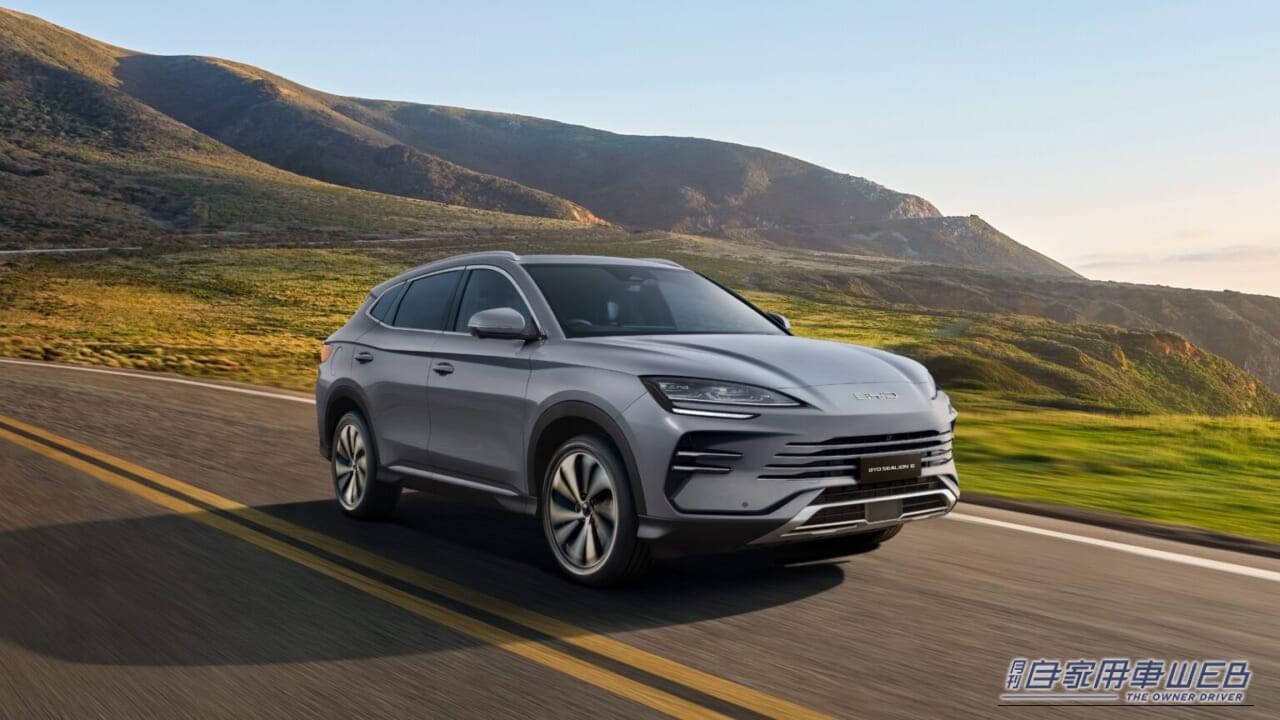 |PHEVモデルの「BYD SEALION 6」をJMS2025で日本初公開!先行予約の受付もスタート