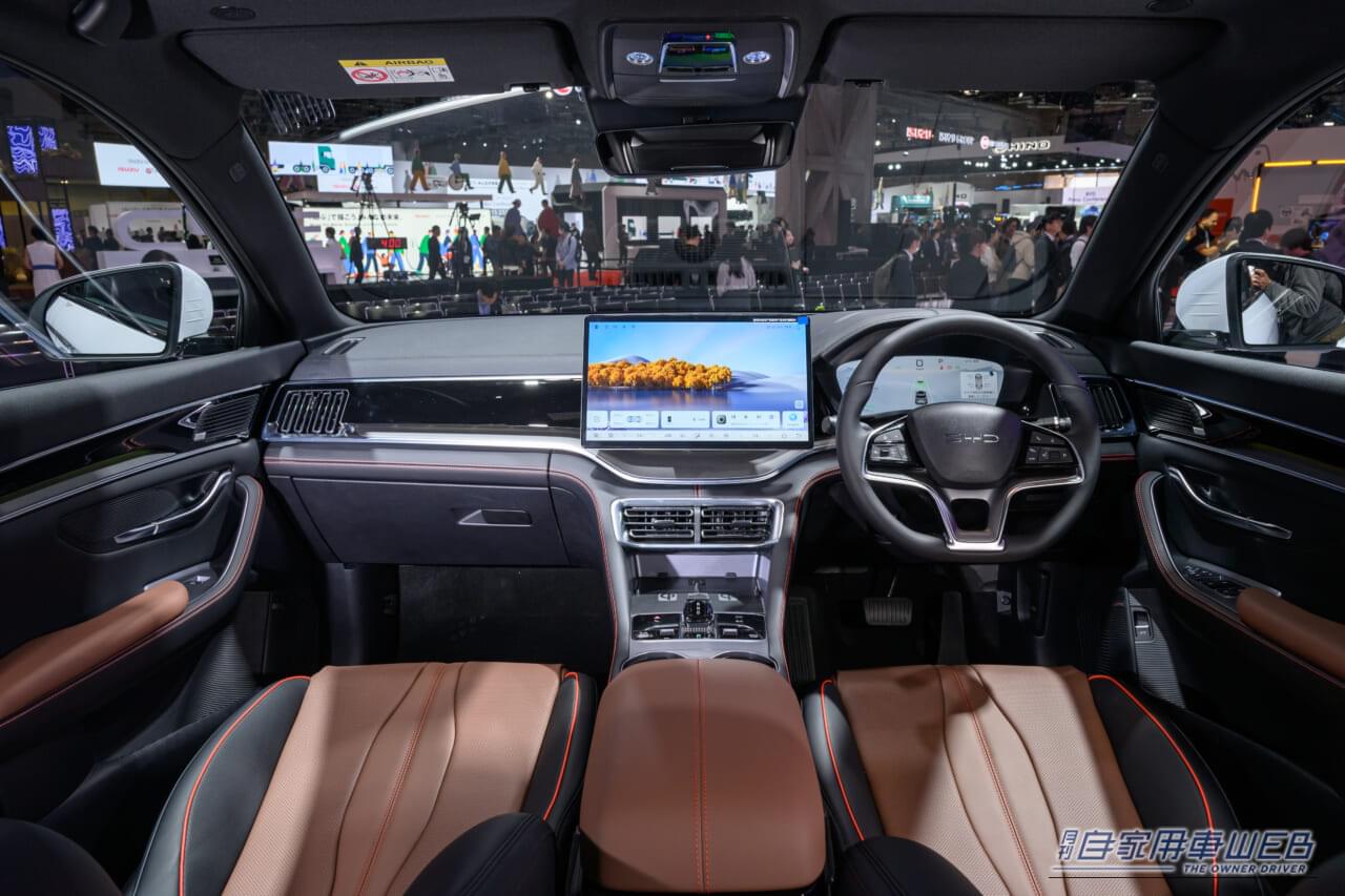 |PHEVモデルの「BYD SEALION 6」をJMS2025で日本初公開!先行予約の受付もスタート