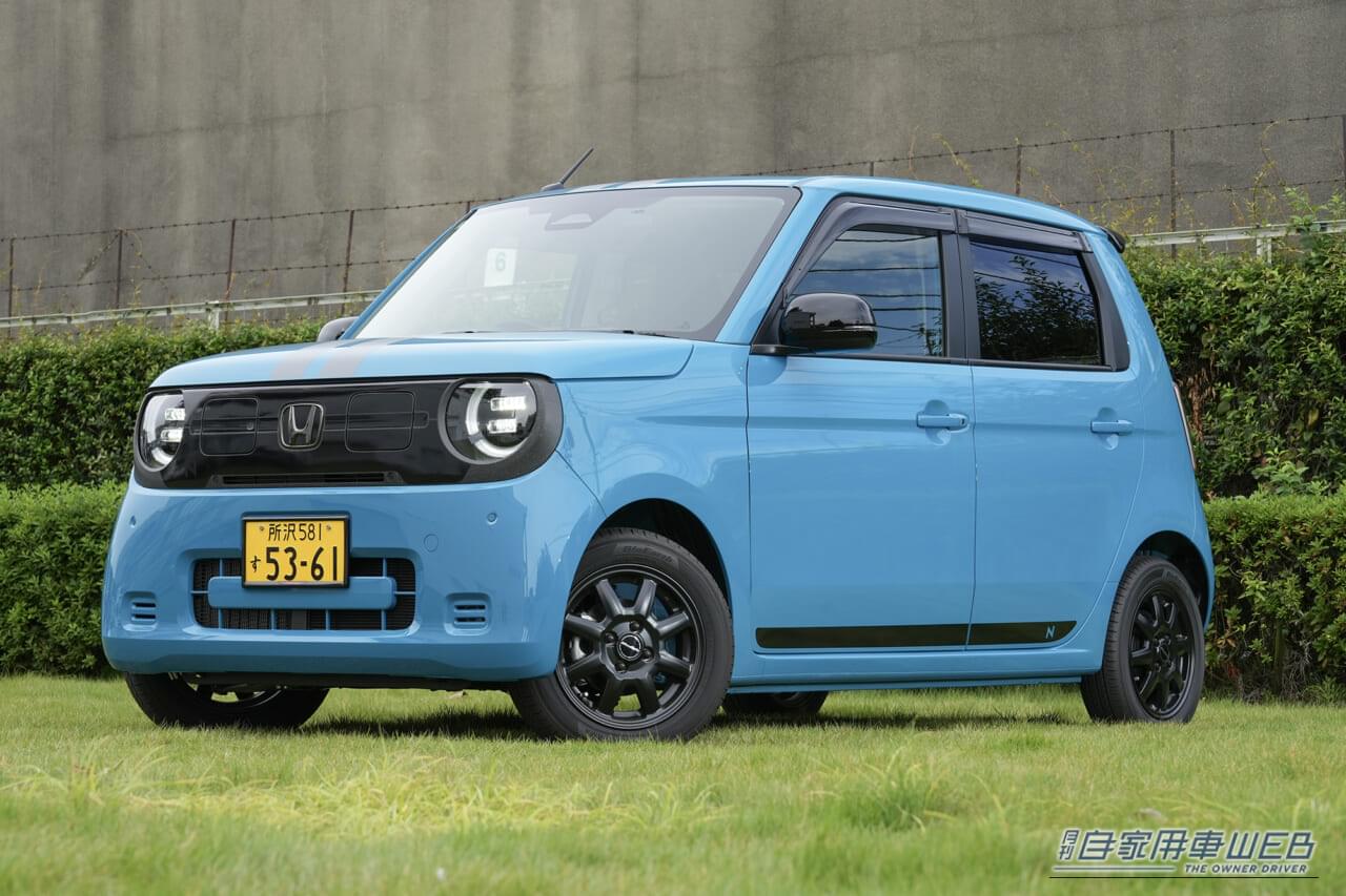 写真はN-ONE e:の「Sporty Style(スポーティスタイル)」。レトロレーシーな雰囲気を楽しめるのがポイント。|ホンダ新型スーパーワンに海外反響 「EVなのに変速だと?」「小さいEVを待ってた!」支持されたのは“速さ”より“小ささ”だった