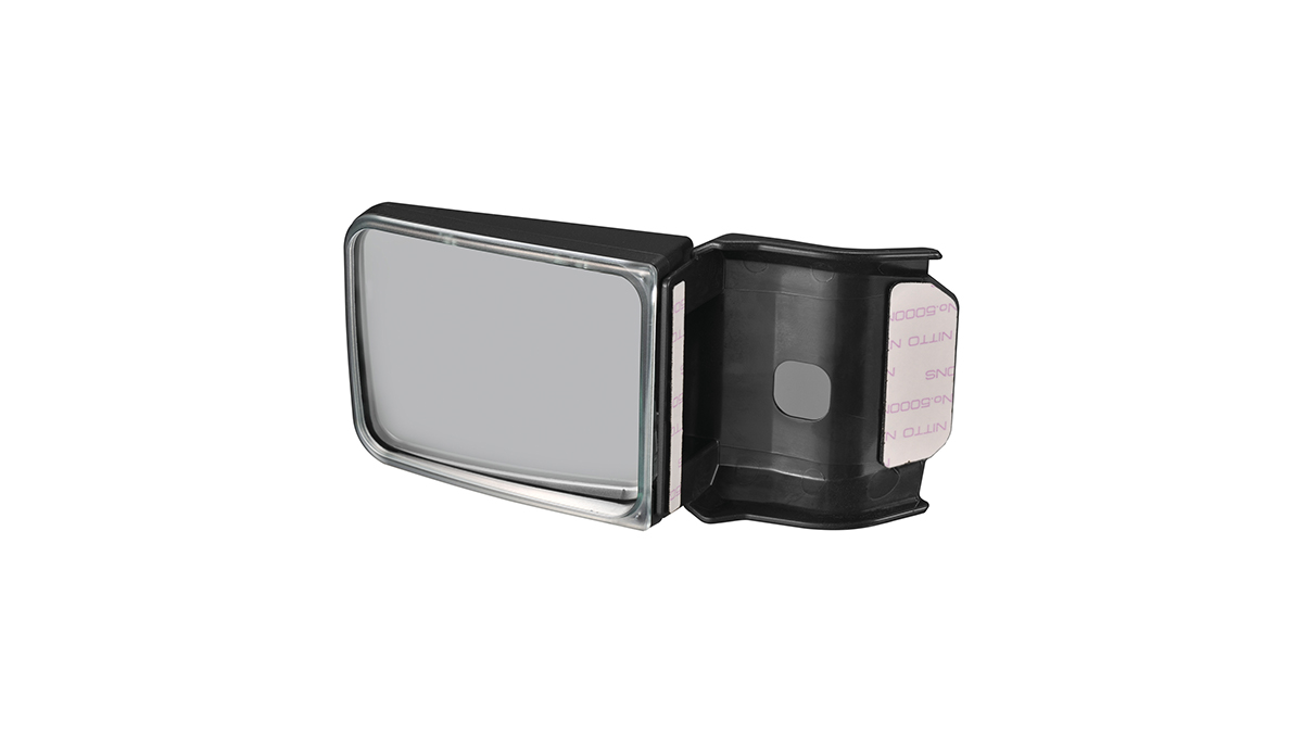 「そこに付けるんだ…?」「ピッタリはまるね」業界初のアイテムで運転の不安を解消! 使わないときは折り畳んで収納! アイデアカーグッズを紹介!