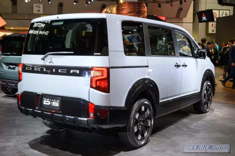 超個性派ミニバン「デリカD:5」が6年ぶりの大変貌！進化したデザイン＆走行メカニズムを徹底解剖