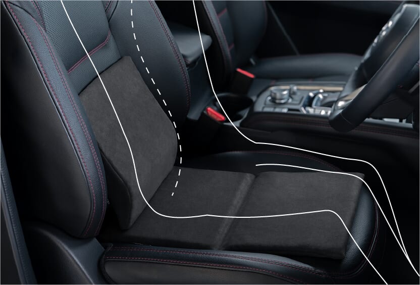 |腰痛ドライバー必見。医療介護技術を応用した「腰に優しい」特殊ジェルクッションが登場