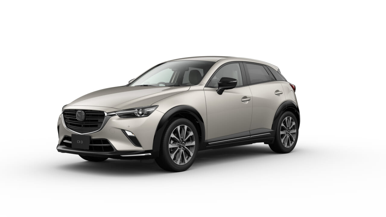 |マツダ、「CX-3」のグレード体系を変更。装備を強化した売れ筋2グレードに集約へ
