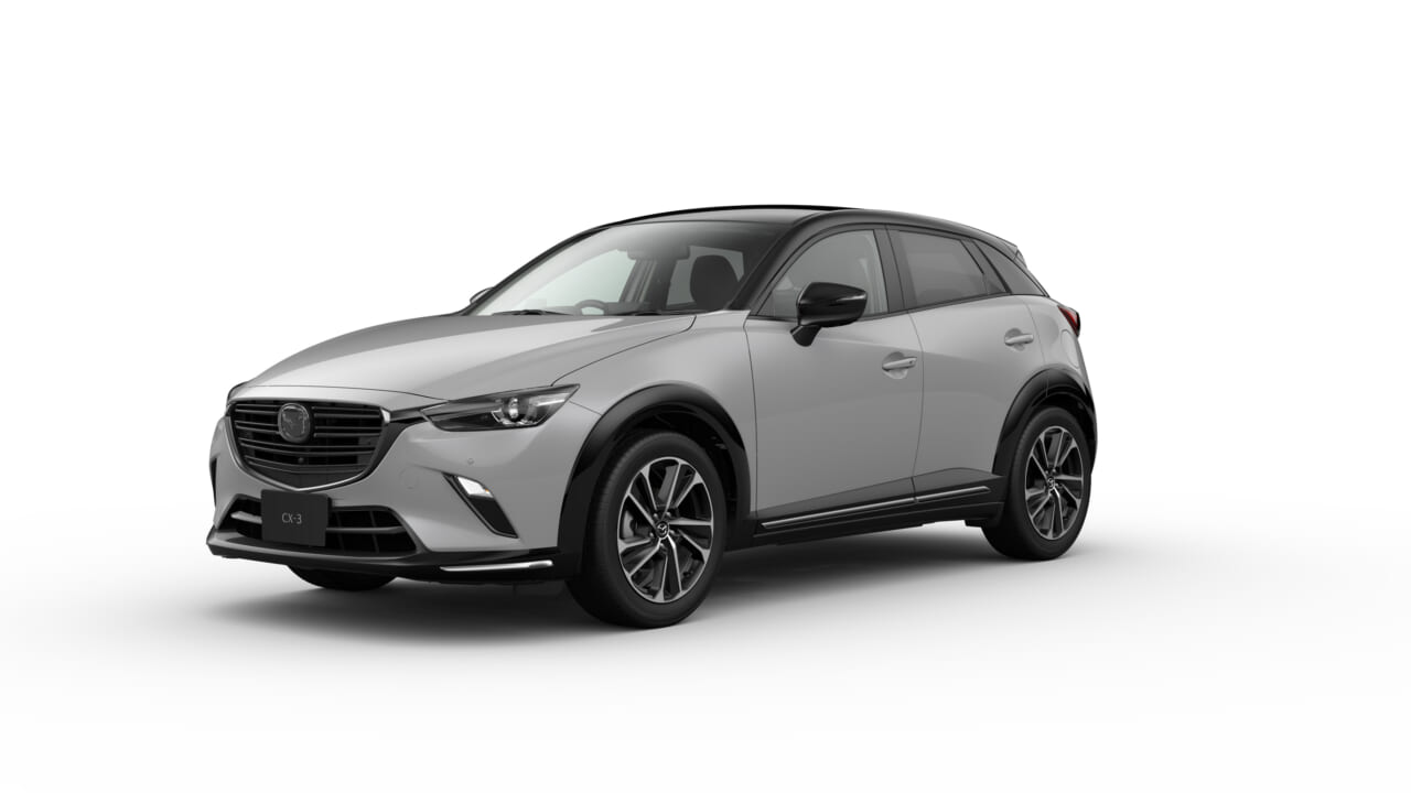 マツダ、「CX-3」のグレード体系を変更。装備を強化した売れ筋2グレードに集約へ