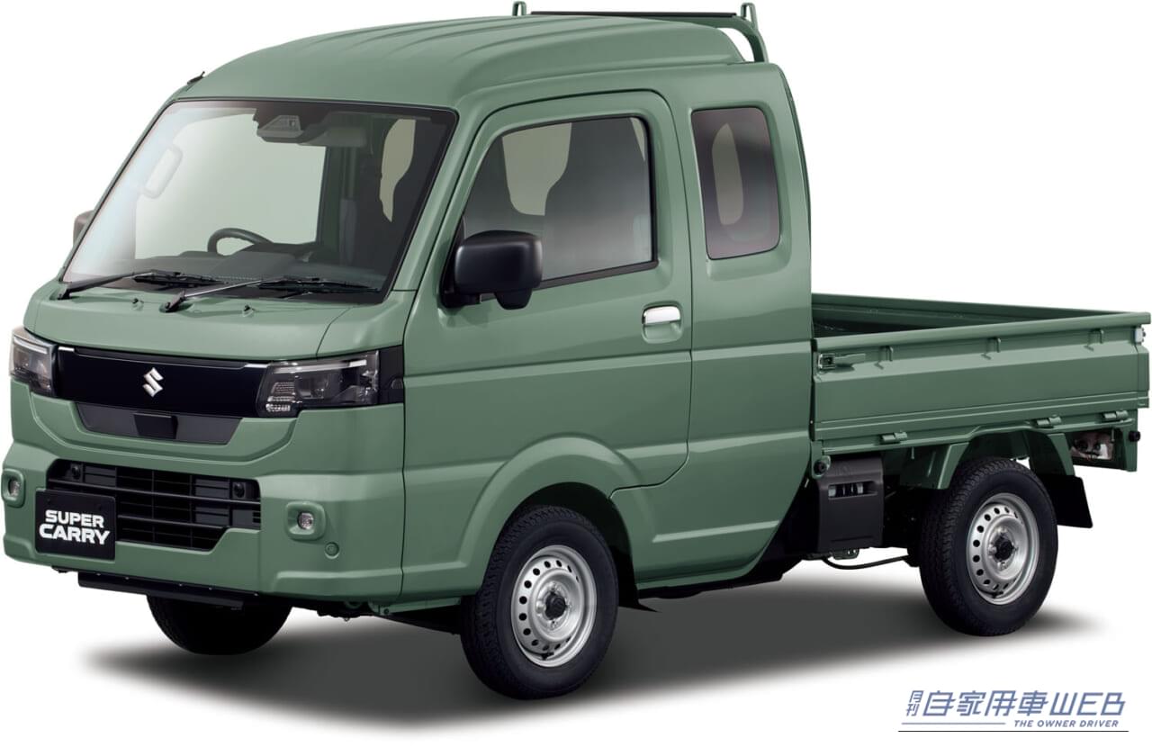 |スズキ、新型キャリイは超イケメン!軽トラも「顔」で選ぶ新時代に