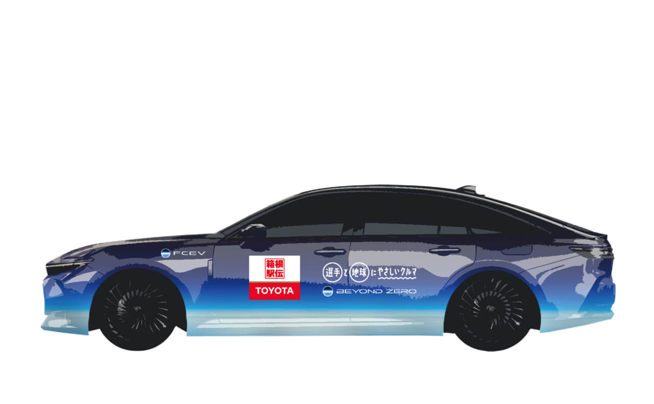 |トヨタ、第102回箱根駅伝の全車両を電動化。低炭素ガソリンも導入【次世代の箱根駅伝をサポート】