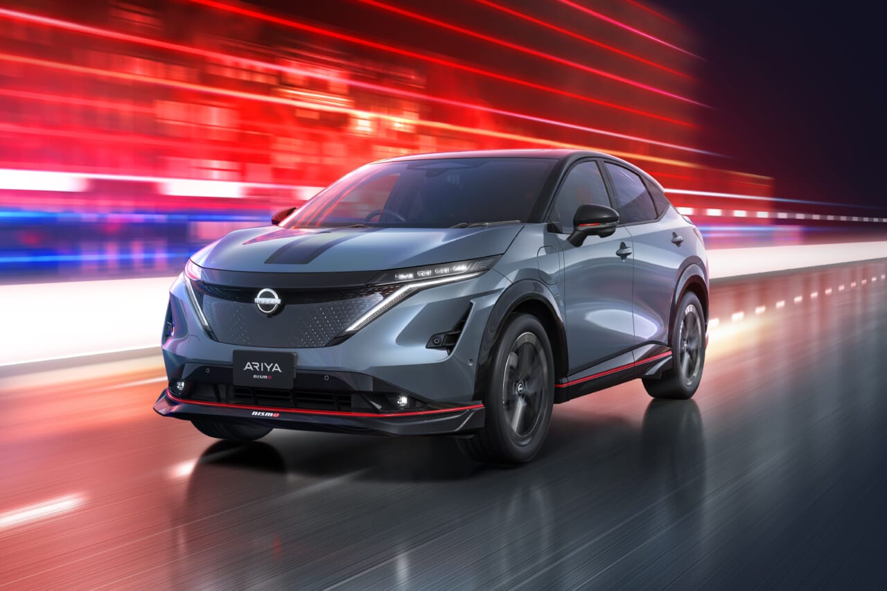 ｜日産アリアがマイナーチェンジを発表。フロント刷新で先進感をさらに強化【2月20日発売】