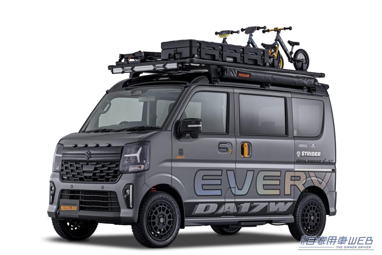 |スズキ×モンハンが「ジムニー」で強力タッグを結成【冒険が楽しくなる移動基地を披露】