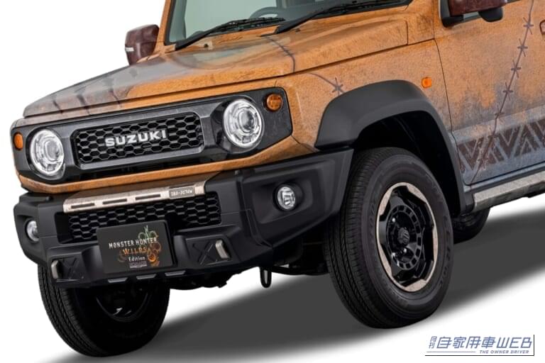 スズキ×モンハンが「ジムニー」で強力タッグを結成【冒険が楽しくなる移動基地を披露】