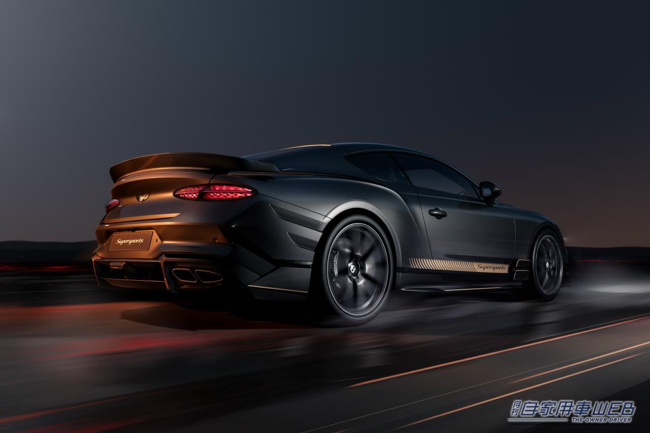 |ベントレー、新型スーパースポーツ発表! 後輪駆動で無電化なV8エンジンは「時代錯誤」かもしれないが、それがイイ!