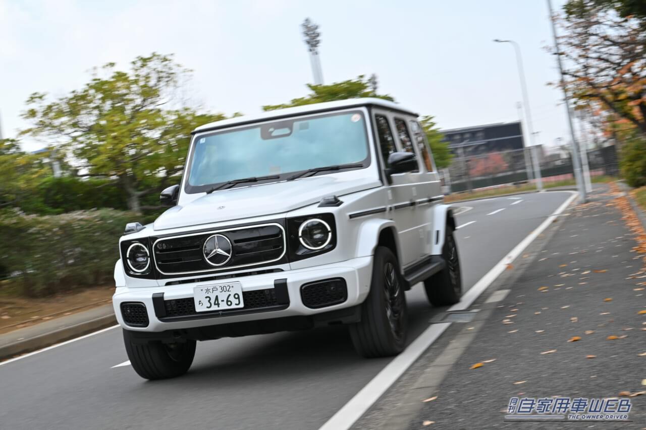 |常識を覆す「4輪独立モーター制御」の凄み。BEV時代のGクラスは、正に異次元のクルマだった