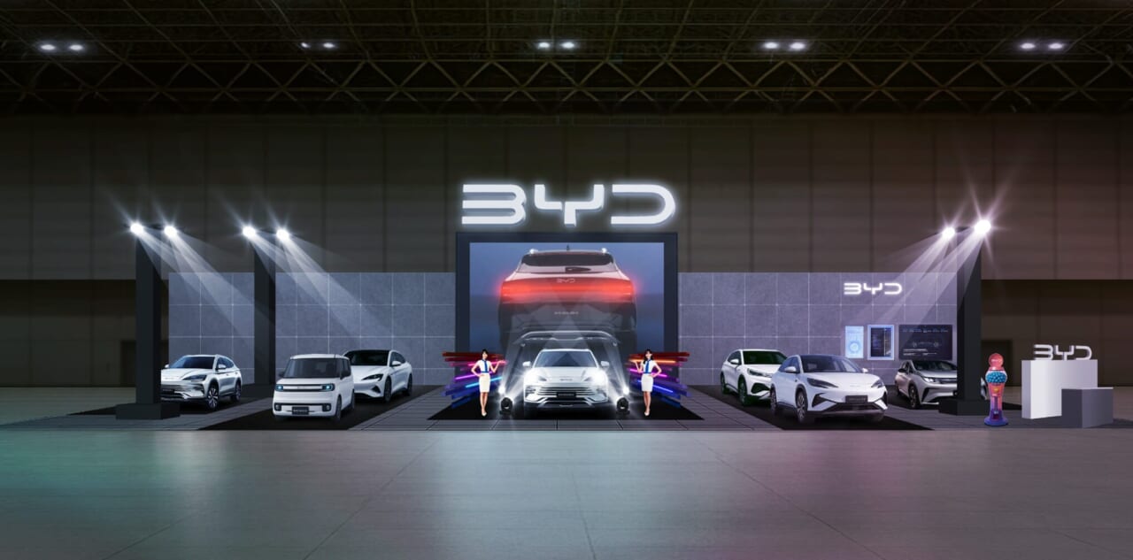｜BYDの刺客、軽EV「ラッコ」が幕張に降臨。BYD、東京オートサロン出展概要を発表