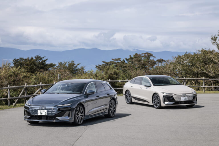Audi A6 e-tronに新モデル追加。後輪駆動とクワトロモデルを国内導入