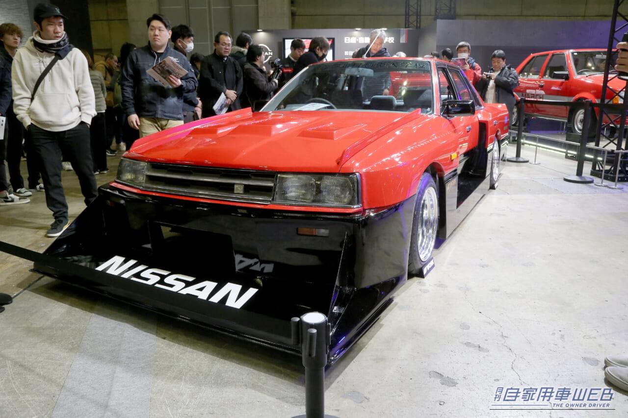伝説の「火を噴くマシン」を4ドアで!日産校の学生が造り上げた「Re30スカイラインシルエット」