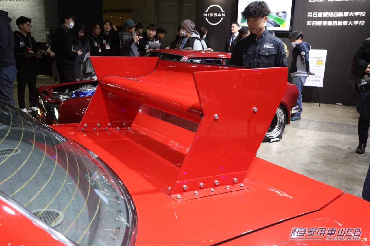 ｜伝説の「火を噴くマシン」を4ドアで！日産校の学生が造り上げた「Re30スカイラインシルエット」