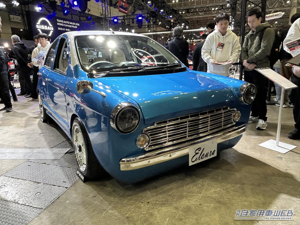 |外も中も一目惚れ注意!マーチが変身した「レトロかわいい」が素敵すぎ。【日産生が造った本気カスタムカー】