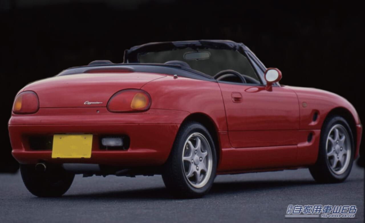 |究極の軽量化プロジェクト「P-89」から誕生‼︎ 軽の枠を超えた本格派。カプチーノが目指した理想郷