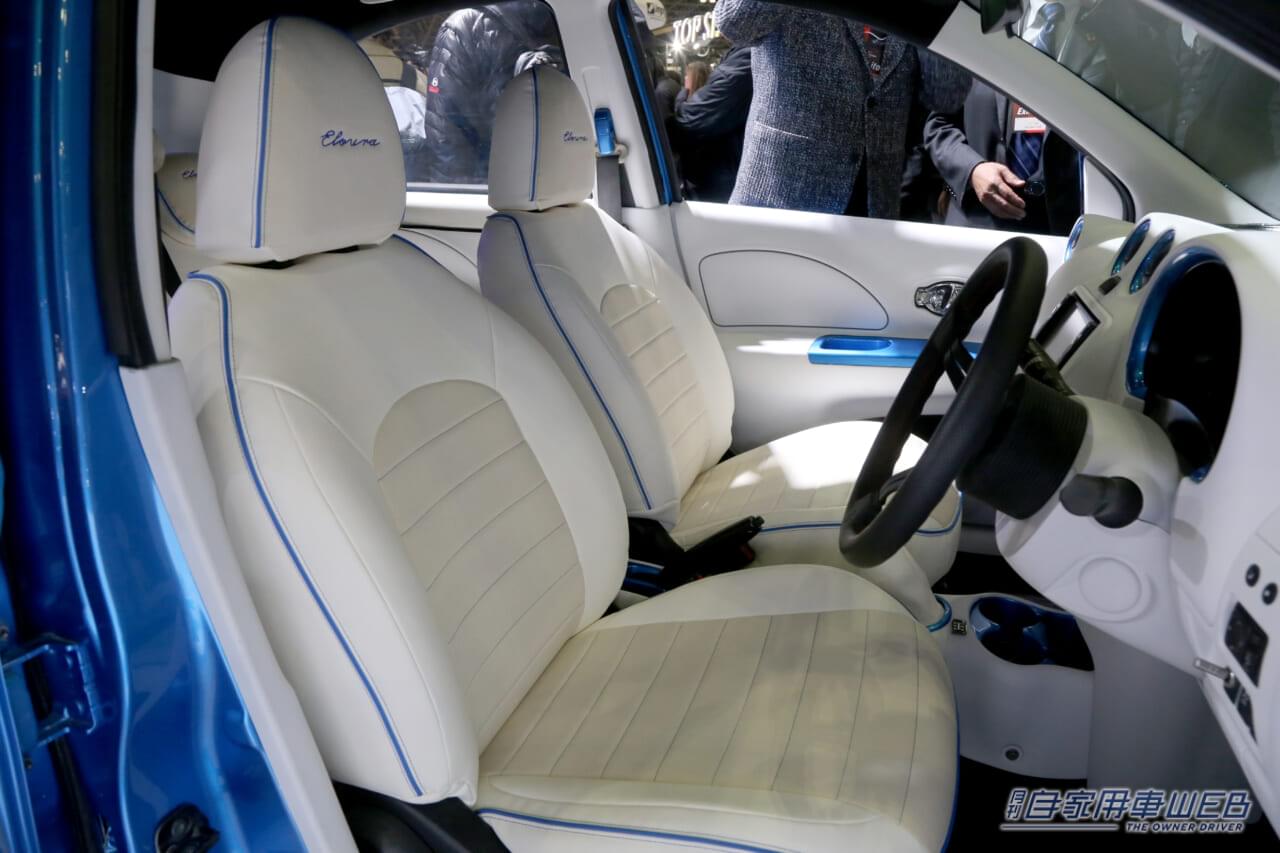 ｜外も中も一目惚れ注意！マーチが変身した「レトロかわいい」が素敵すぎ。【日産生が造った本気カスタムカー】