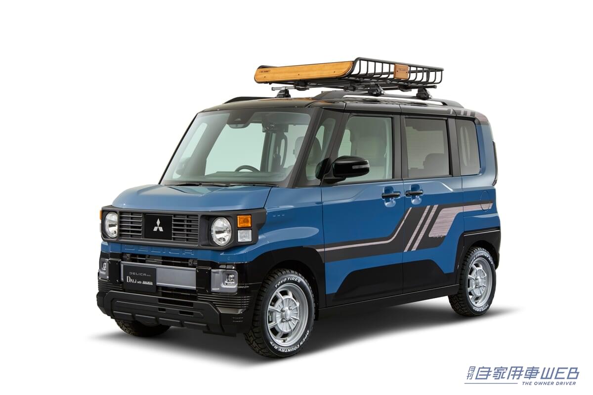 ｜三菱のオートサロンは「デリカ」が主役！「デリ丸。」お祭りスタイルも登場【東京オートサロン2026出展情報】